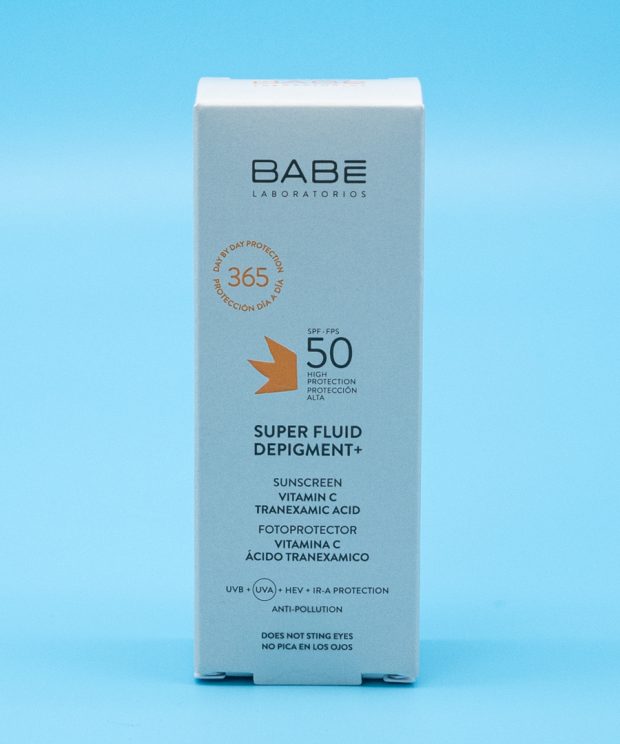 Сонцезахисний супер флюїд депігмент Babe Laboratorios SPF 50