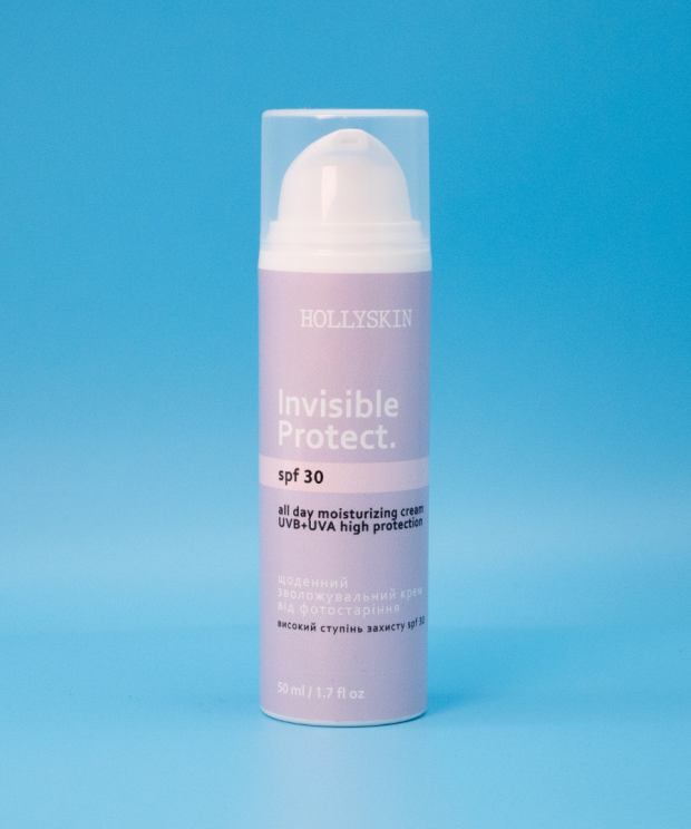 Крем від фотостаріння HOLLYSKIN Invisible Protect SPF 30