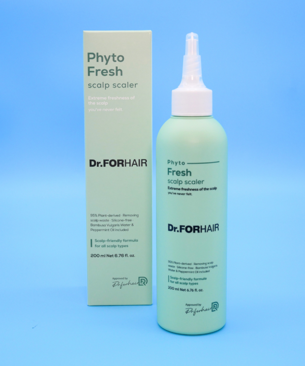 Очищуюча маска-пілінг для шкіри голови Dr.FORHAIR Phyto Fresh Scalp Scaler 200 мл