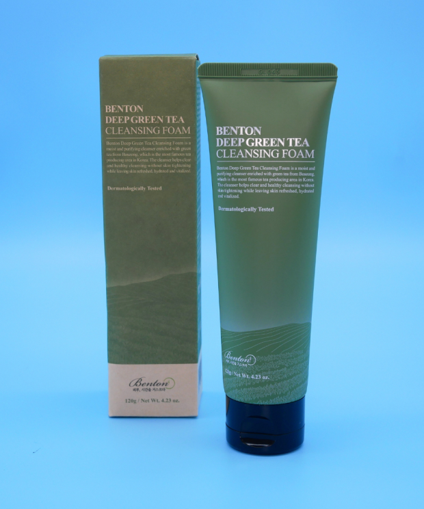 Очищаюча пінка з зеленим чаєм Benton Green Tea Foam 120 г