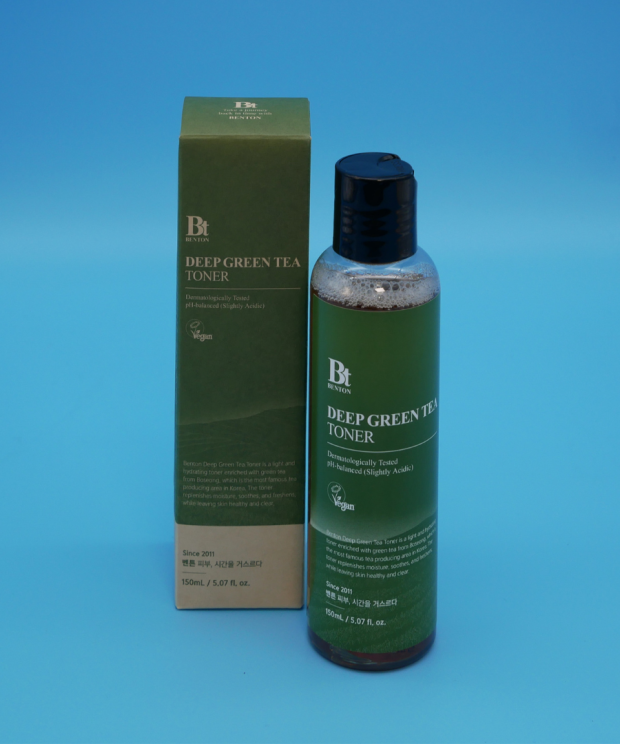 Benton Green Tea Toner, 150 мл: тонер з зеленим чаєм для глибокого зволоження та відновлення шкіри
