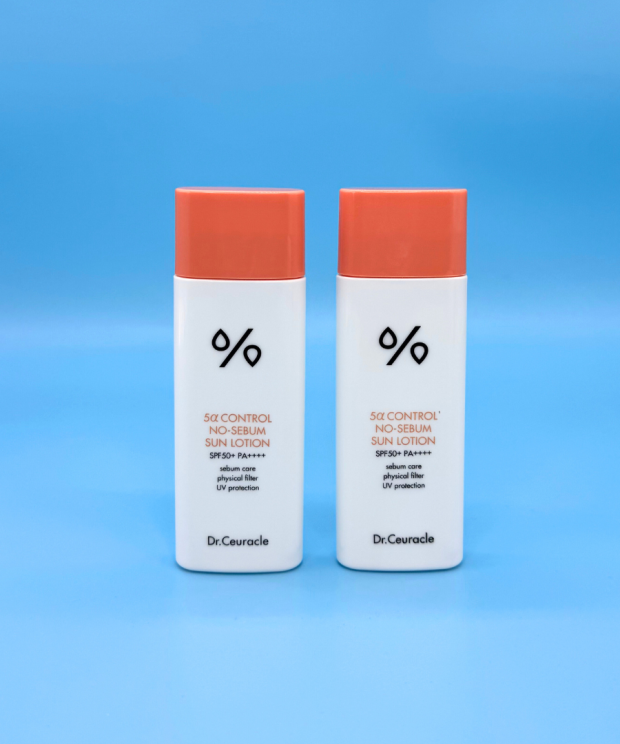 1+1 Dr.Ceuracle 5α Control No Sebum Sun Lotion Себорегулюючий сонцезахисний лосьйон "5-альфа контроль" Dr.Ceuracle