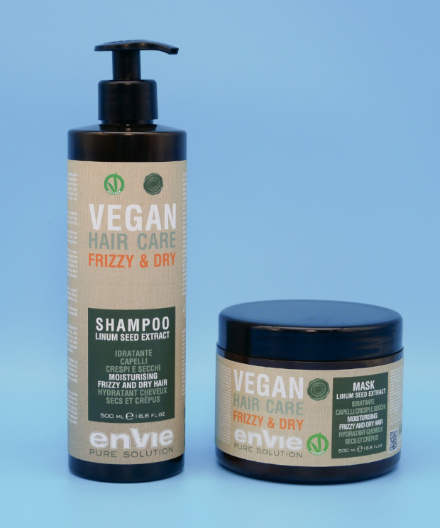 Акційний набір Envie Vegan Frizzy Dry