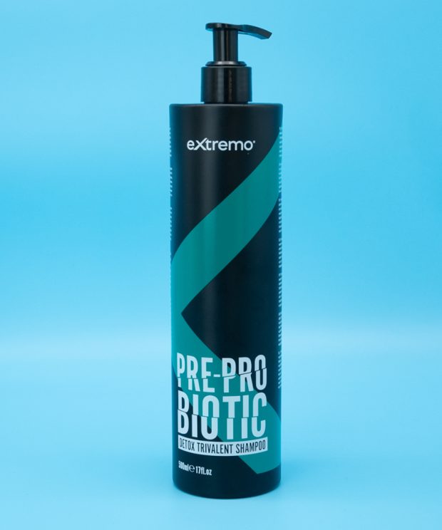 Тривалентний шампунь з пробіотиком Extremo Pre-Probiotic Detox Trivalent Shampoo 500 мл