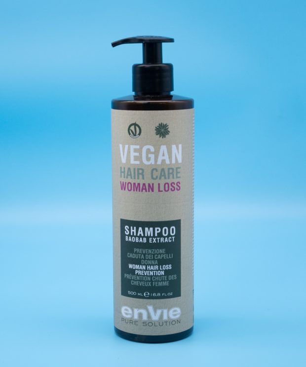 Шампунь для росту волосся у жінок Envie Vegan Woman Loss 500 мл