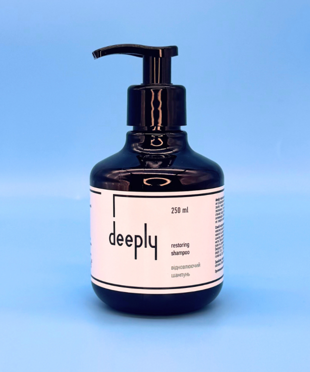 відновлюючий шампунь, Restoring Shampoo Deeply, шампунь Солос
